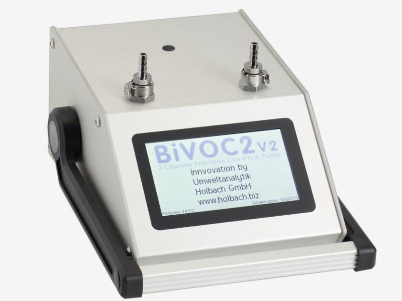 The 2-channel sampling pump BiVOC2V2